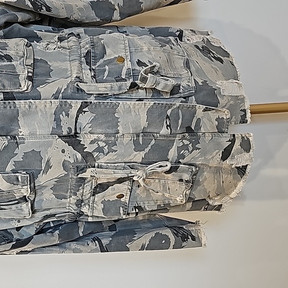 POL  Sweet Camo Twill Jacket size small - Picture 3 of 9